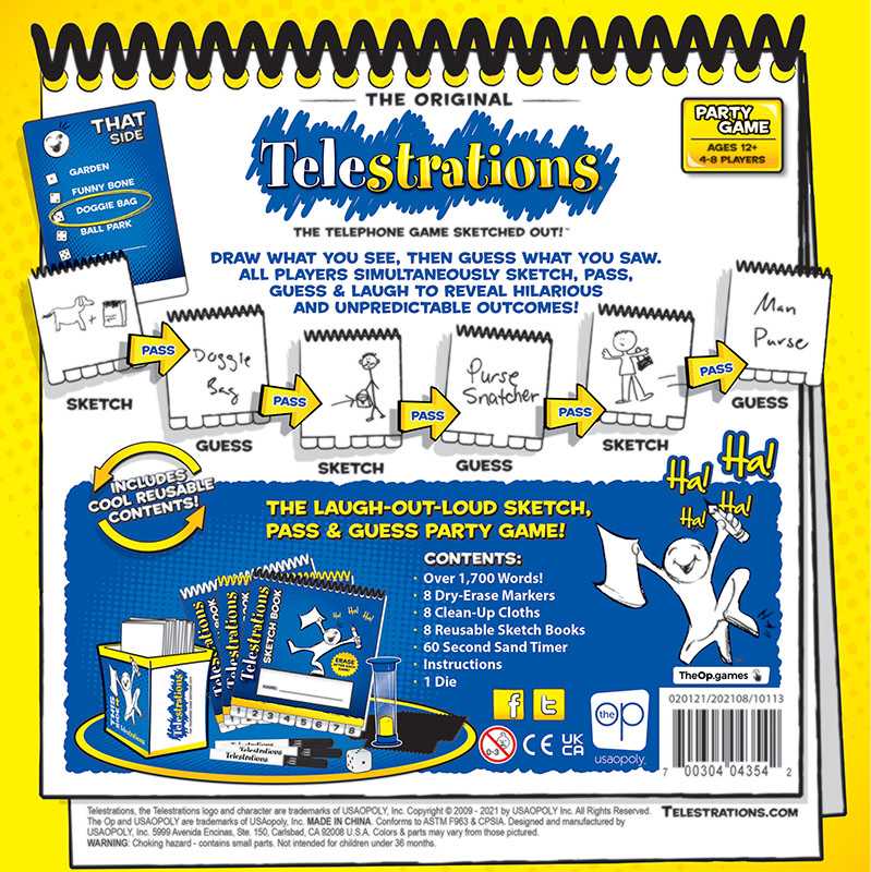 USAopoly - Telestrations Game