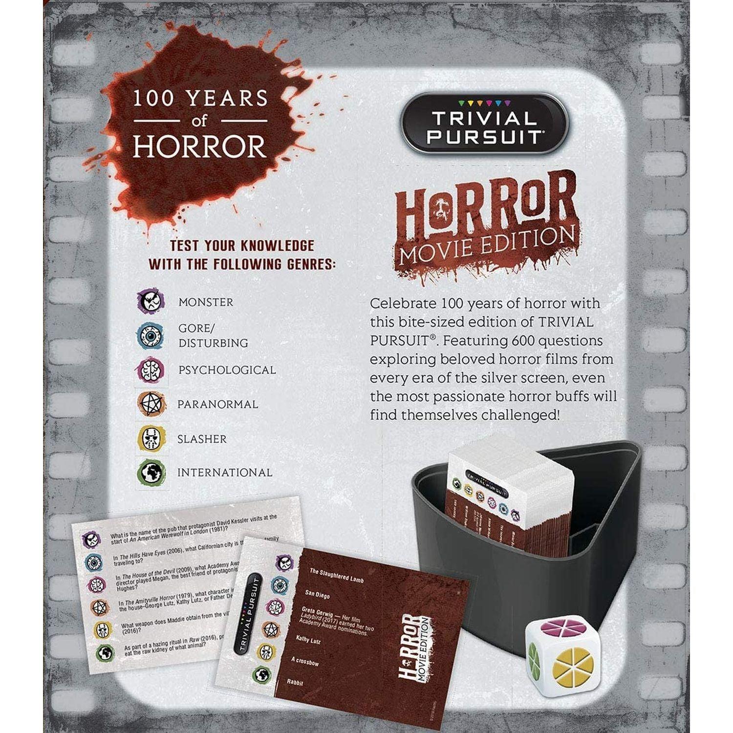 USAopoly - Trivial Pursuit - Horror Movie Edition