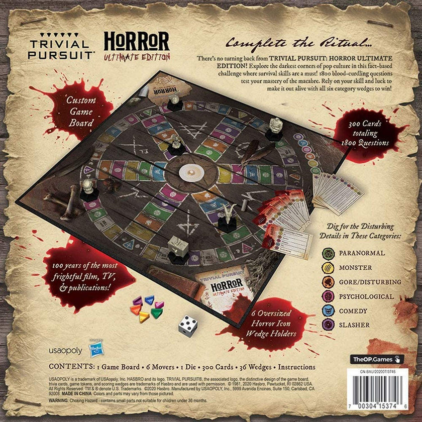 USAopoly - Trivial Pursuit - Horror Ultimate Edition