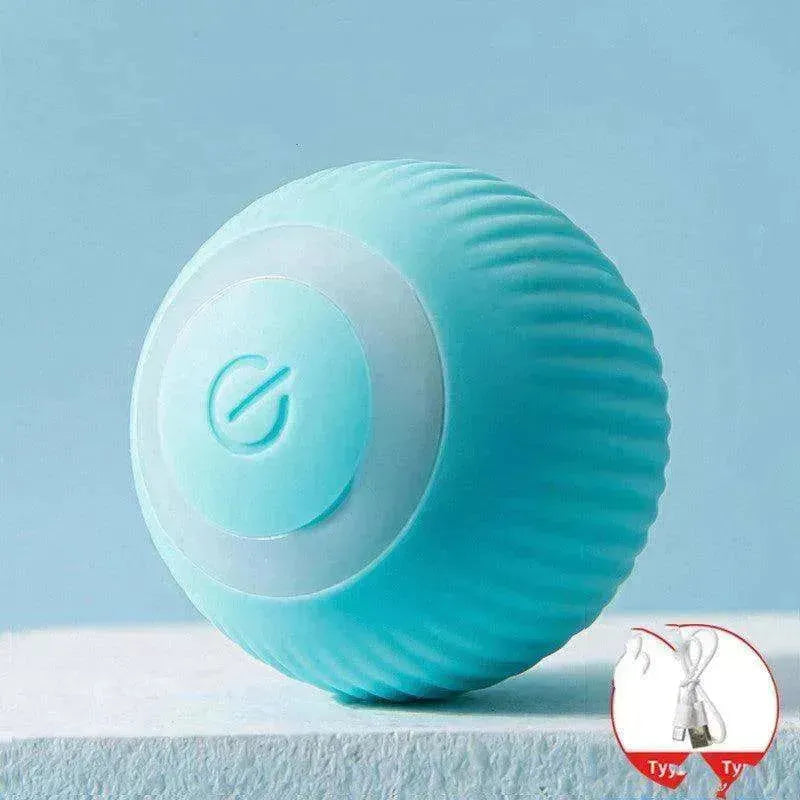 USB Rechargeable  Electric Rolling Gravity Ball Toy for kittens