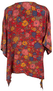 PRC7164 Avatar Pure Silk Long Tunic with Side Ties