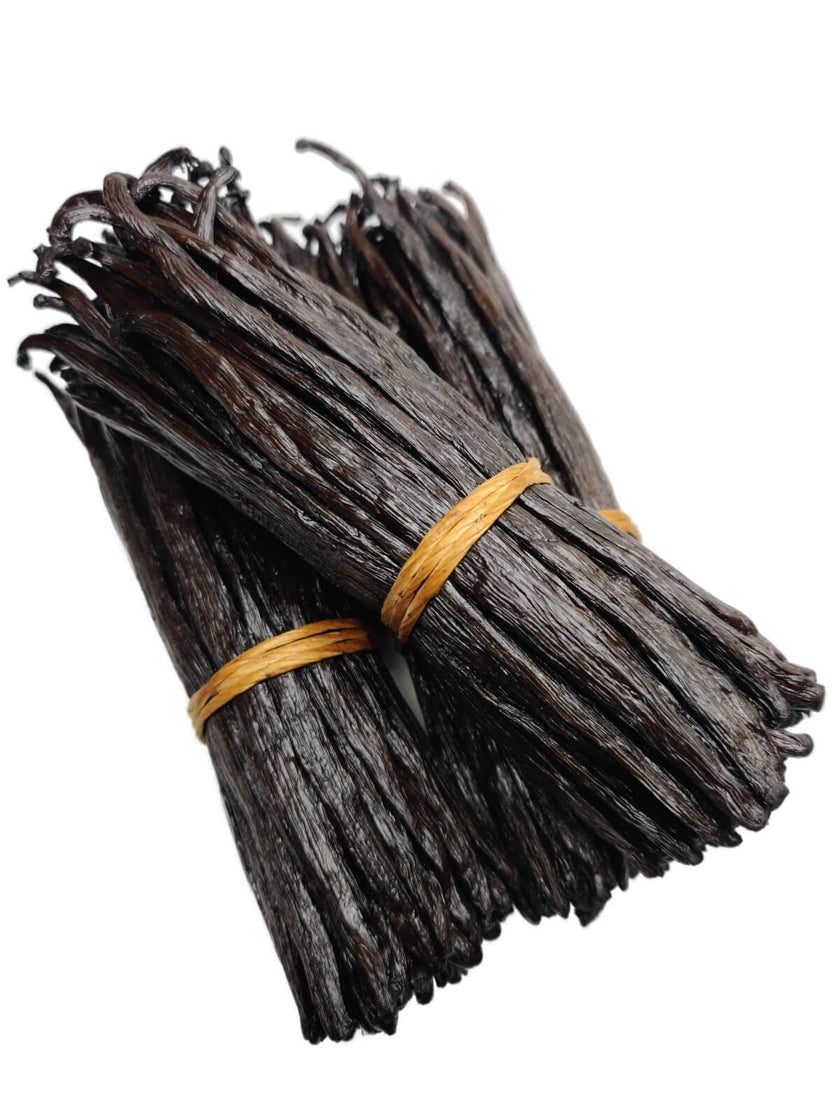 Ugandan Vanilla Beans Grade-A Gourmet <br>For Extract And Baking<BR>By Ounce