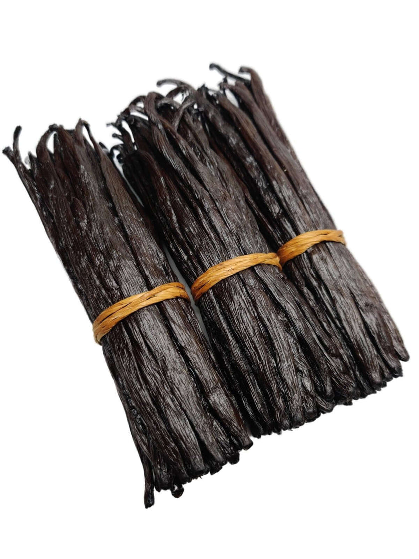 Ugandan Vanilla Beans Grade-A Gourmet <br>For Extract And Baking<BR>By Pound