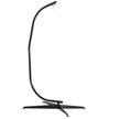 Outsunny Hanging Hammock Chair Stand C Stand Steel for Indoor Outdoor Air Porch Swing Chair
