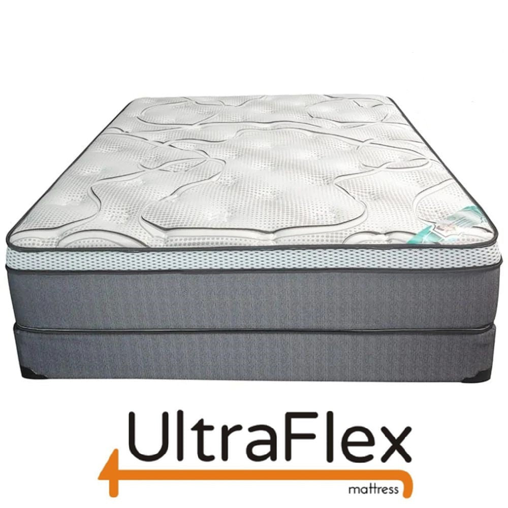 UltraFlex® FANTASY Foam Encased Eurotop Pocket Coil Mattress (Made in Canada)