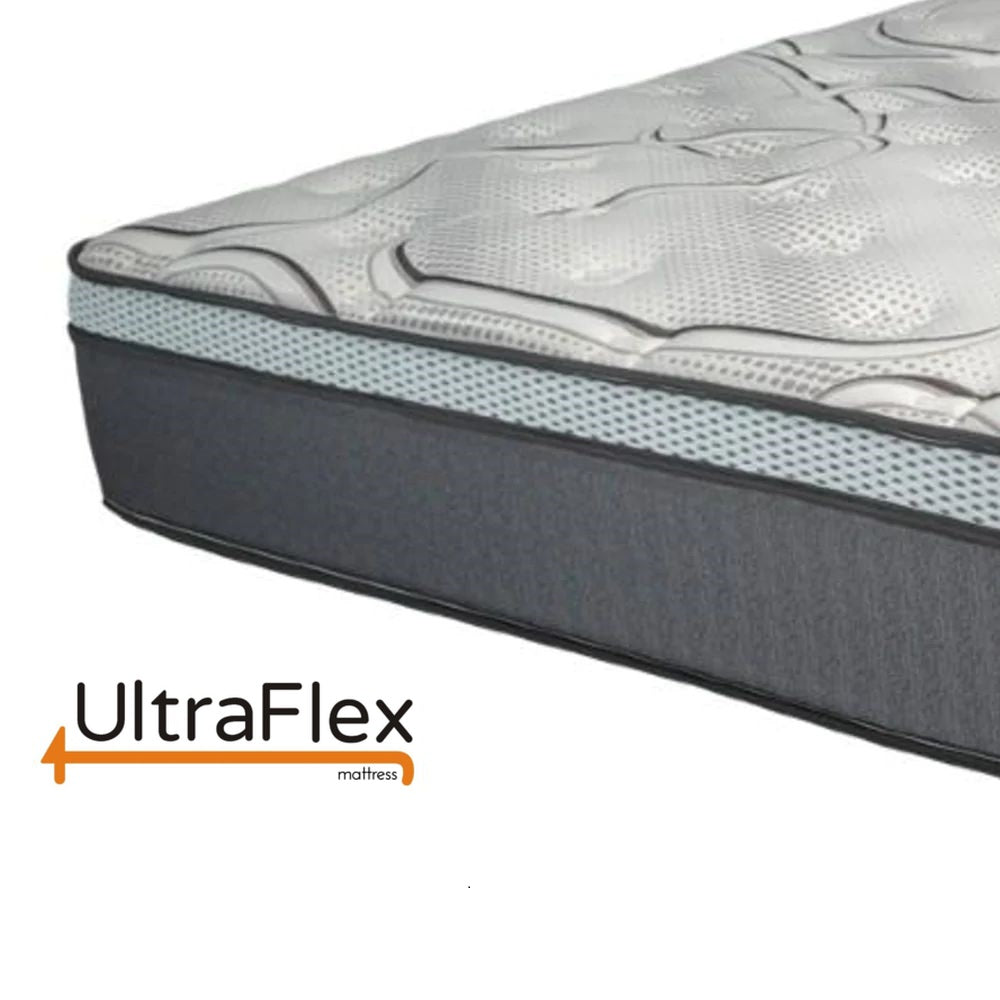 UltraFlex® FANTASY Foam Encased Eurotop Pocket Coil Mattress (Made in Canada)