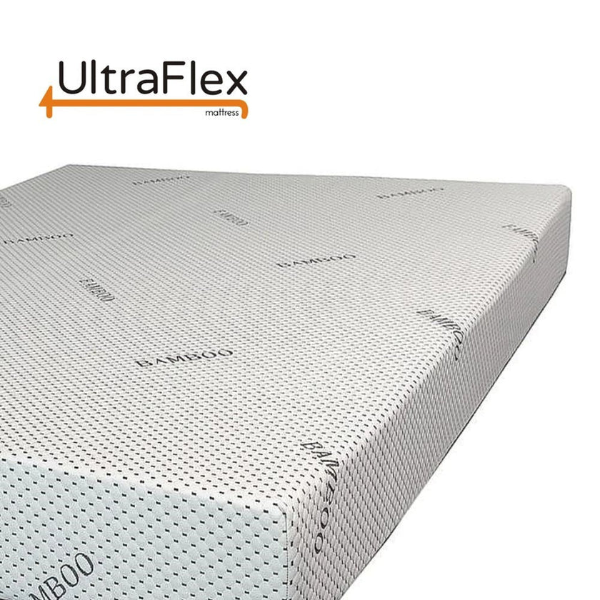 UltraFlex® LEISURE Orthopedic, Smart Gel Memory Foam, Eco-friendly Mattress with Waterproof Mattress Protector (Made in Canada)