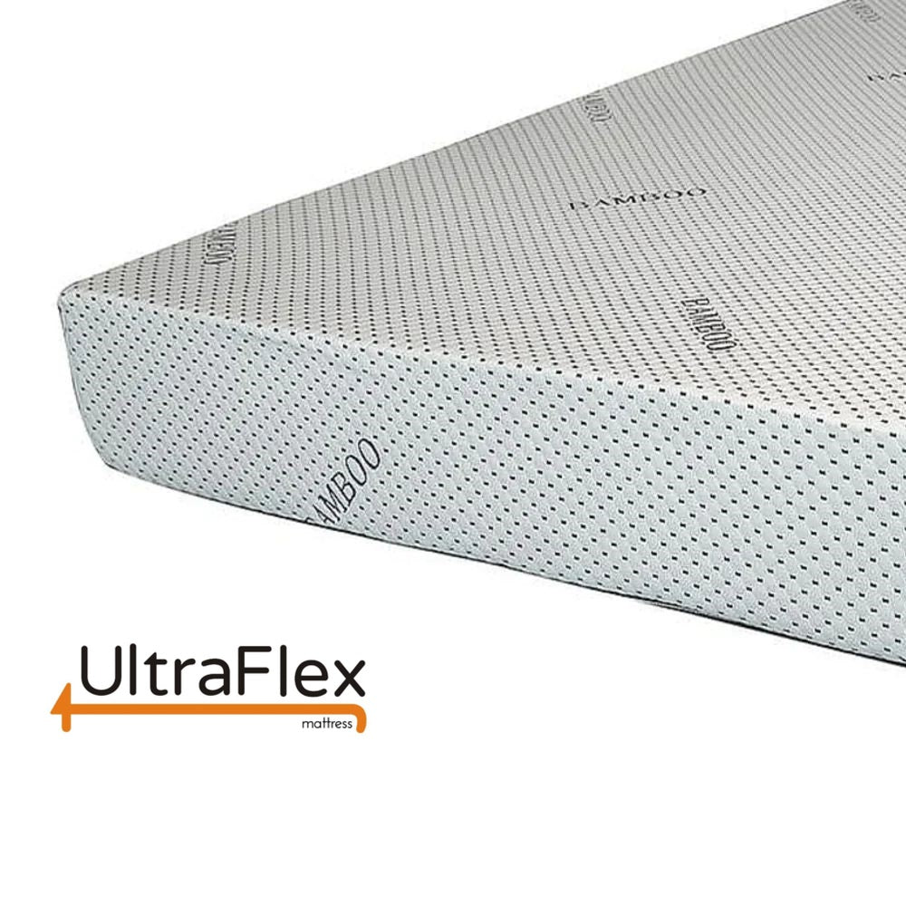 UltraFlex® LEISURE Orthopedic, Smart Gel Memory Foam, Eco-friendly Mattress with Waterproof Mattress Protector (Made in Canada)