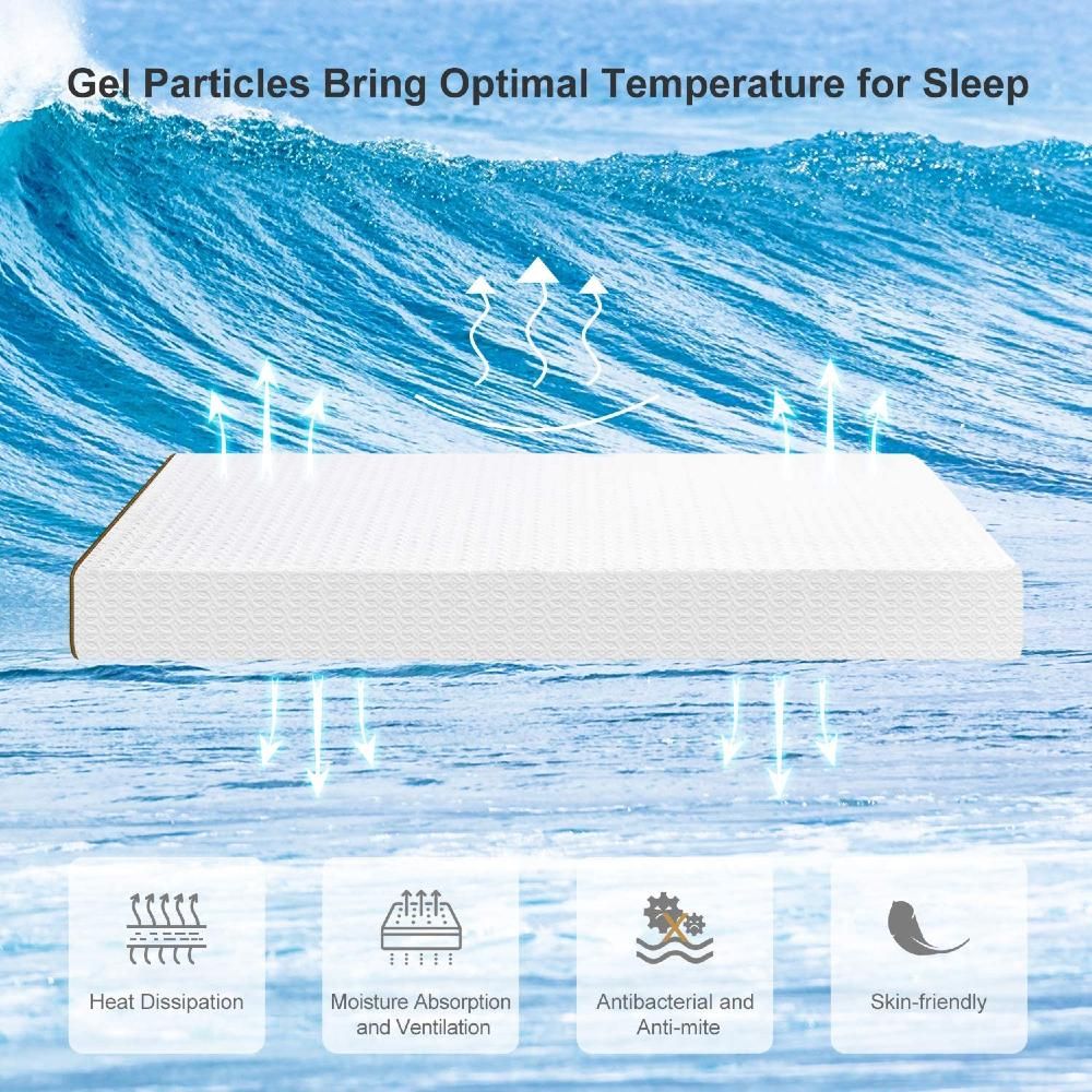UltraFlex® Mattress49 Memory Gel Foam Orthopedic Mattress (Made in Canada)