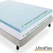 UltraFlex® PARADISE - Natural Heavy Duty Foam Blend, Low Motion Transfer, Comfort+ Quilting, Orthopedic Cool Gel, and Spinal Posture Support Eco-Friendly Mattress (Made in Canada)