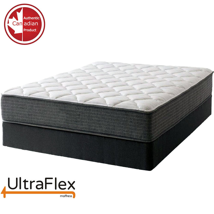 UltraFlex® ASPIRE- Supportive Comfort Foam Mattress for Pressure Relief, Cool Sleep, Medium Firmness, Eco-Friendly Mattress With Premium Cool Gel Memory Foam (Made in Canada)