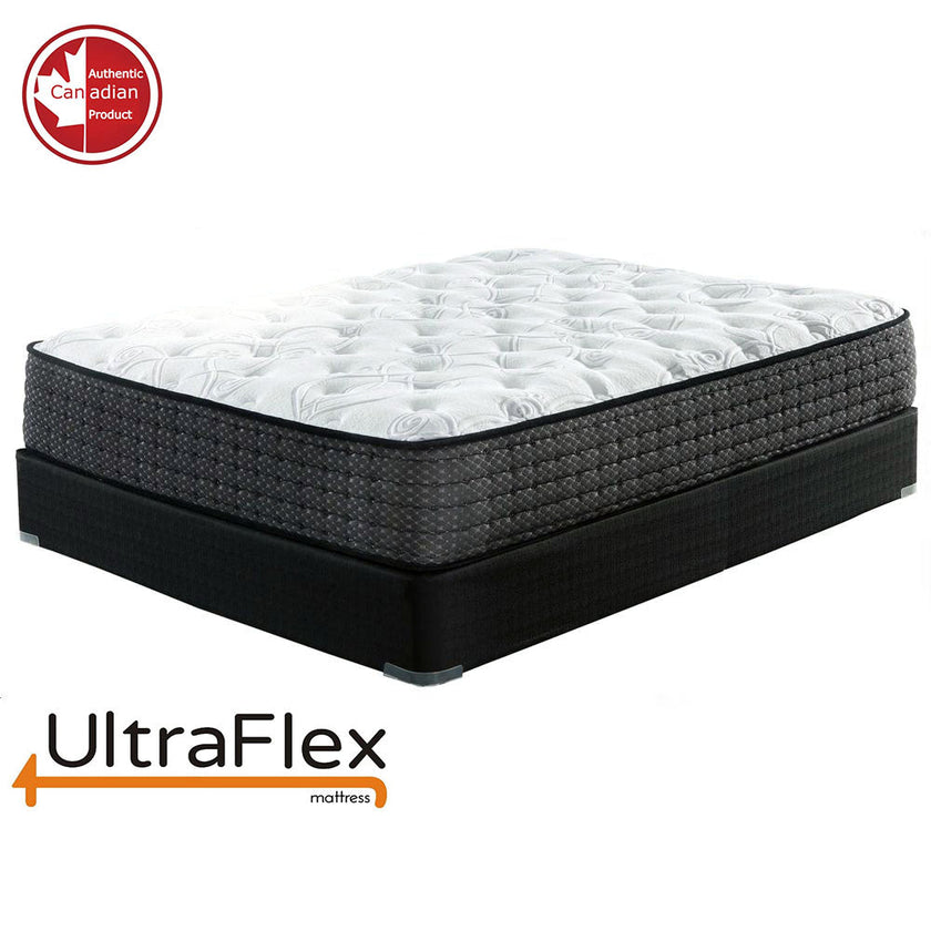 UltraFlex® IMPERIAL- Hybrid Orthopedic Heavy Duty Pocket HDCoil Spring, Pressure Relieving for Multi Posture Support, Comfort Foam Encased Mattress (Made in Canada) With Waterproof Mattress Protector