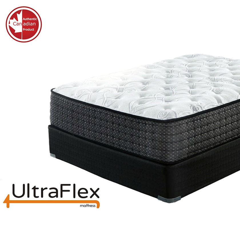 UltraFlex® IMPERIAL- Hybrid Orthopedic Heavy Duty Pocket HDCoil Spring, Pressure Relieving for Multi Posture Support, Comfort Foam Encased, Eco-friendly Mattress (Made in Canada)