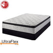 UltraFlex® OASIS- 12” Hybrid Orthopedic Eurotop, Spinal Care Pocket Coil, Premium High Density Foam Encased, Pressure Relieving Comfort Foam and HDcoil Pocketed, Eco-Friendly Mattress (Made in Canada) With WaterProof Mattress Protector