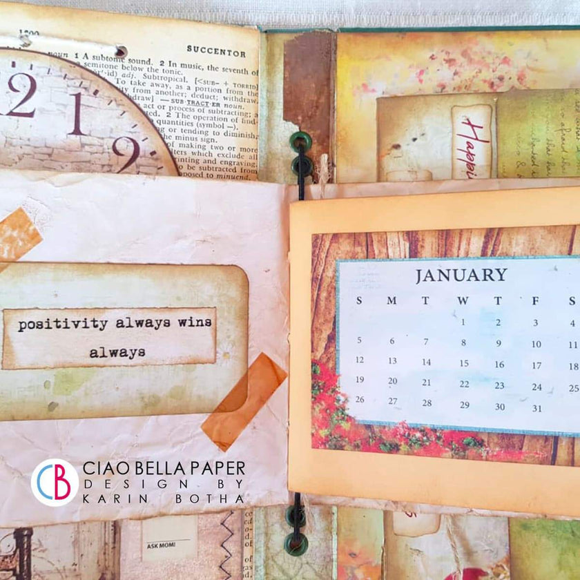 Ciao Bella Under The Tuscan Sun Patterns Pad 12