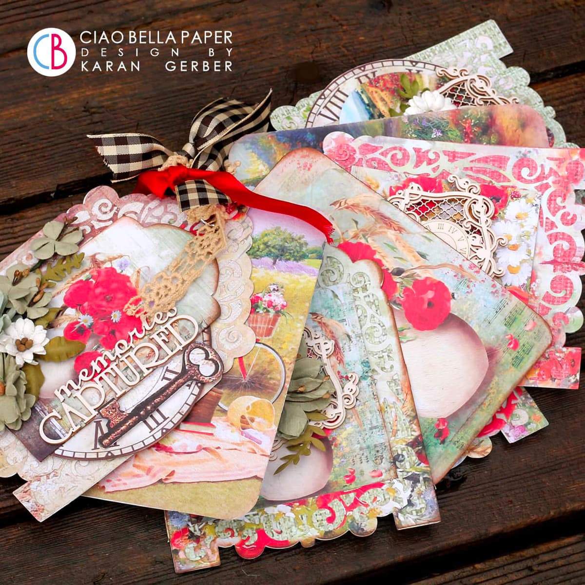 Ciao Bella Under The Tuscan Sun Patterns Pad 12
