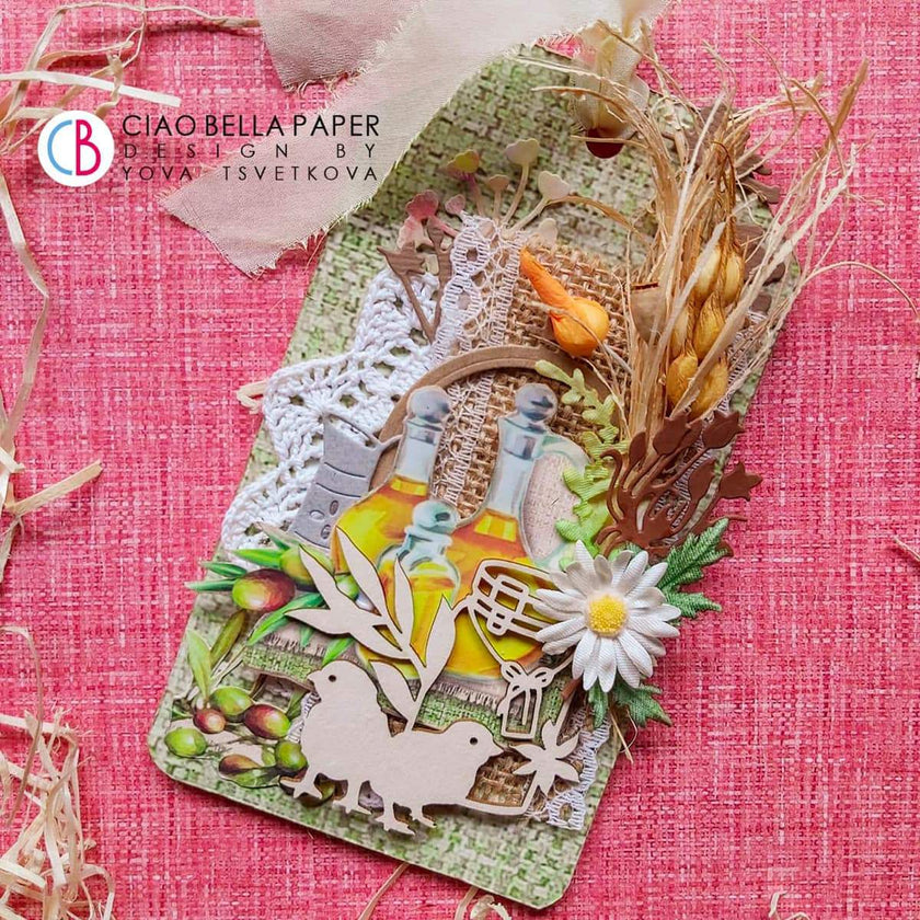Ciao Bella Under The Tuscan Sun Patterns Pad 12