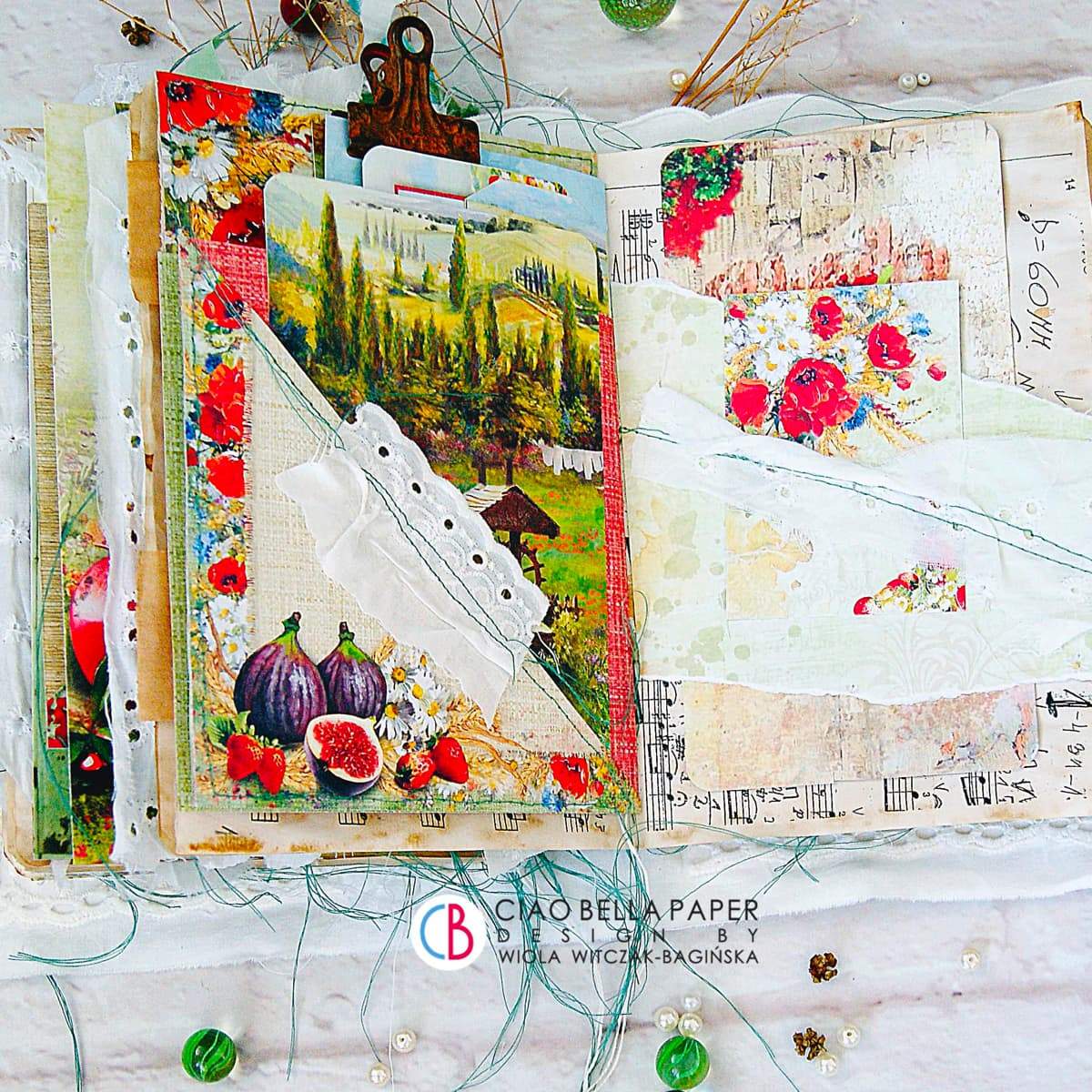 Ciao Bella Under The Tuscan Sun Patterns Pad 12