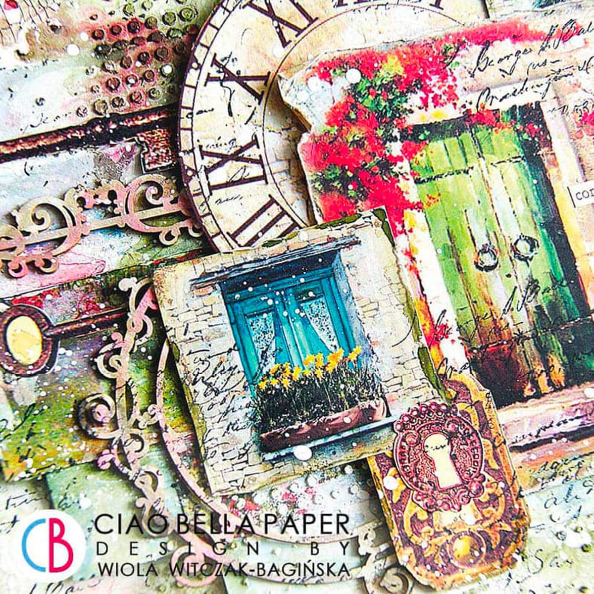 Ciao Bella Under The Tuscan Sun Patterns Pad 12