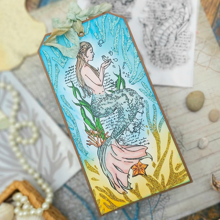 Ciao Bella Underwater Love Fussy Cut Pad 6