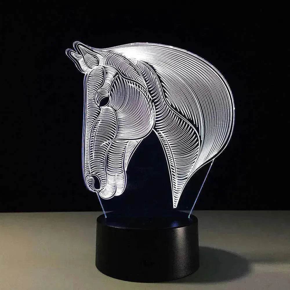 Unique Design of Horse's head LED night lights