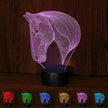 Unique Design of Horse's head LED night lights