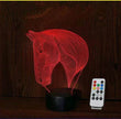 Unique Design of Horse's head LED night lights