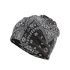 Unisex  Autumn Windproof Earmuff Head Cashew Flower Print Pile Hood Hat
