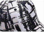 Unisex Black And White Mesh Sun Visor Hot Style Caps