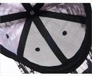 Unisex Black And White Mesh Sun Visor Hot Style Caps