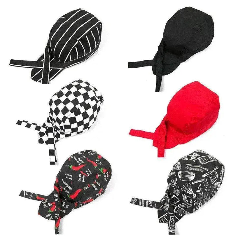 Unisex Chef Adjustable Cooking Chef Hat