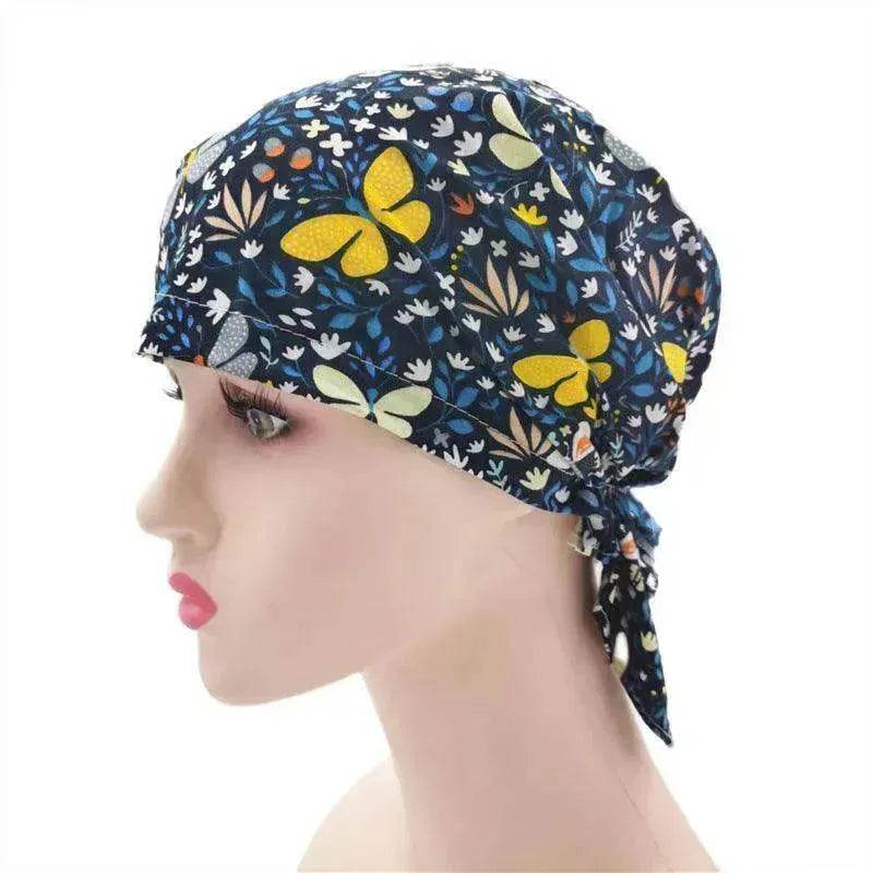 Unisex Cotton Turban Stylish Chef Hat