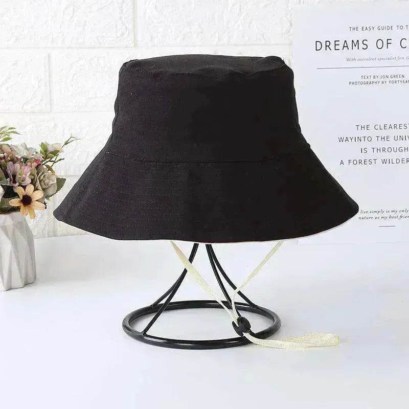 Unisex Double Sided Wind Rope Fisherman Fashion Hat