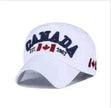 Unisex Embroidery Duck Tongue Canada Hat