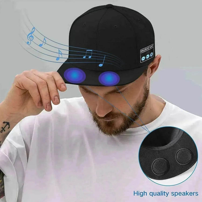 Unisex European Music Hat Headphones Baseball Caps