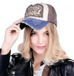 Unisex Eye catching Cotton Hip Hop Grinding Multicolor Hat