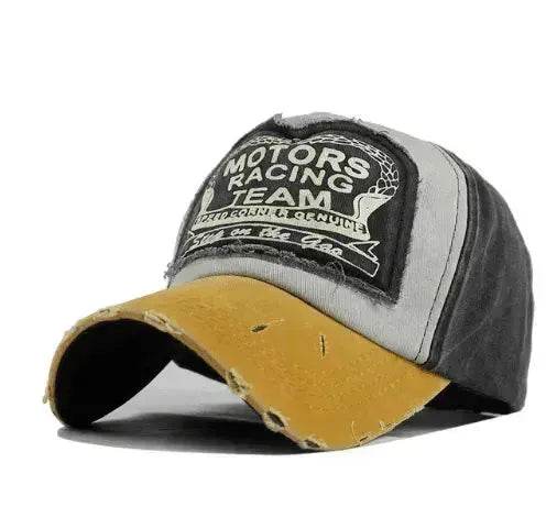 Unisex Eye catching Cotton Hip Hop Grinding Multicolor Hat