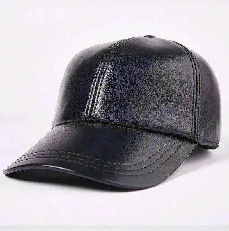 Unisex Leather Sheepskin Thickened Warm Hat