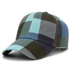 Unisex Outdoor Plaid Print Baseball Style Hat