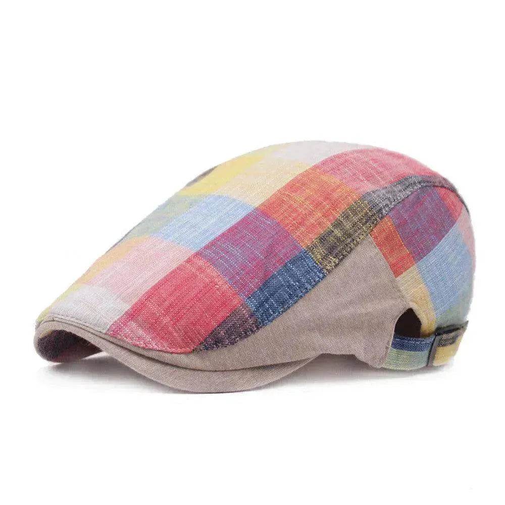 Unisex Peaked Stylish Plain Weave Sun Hat