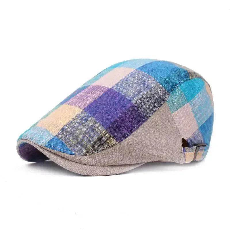 Unisex Peaked Stylish Plain Weave Sun Hat