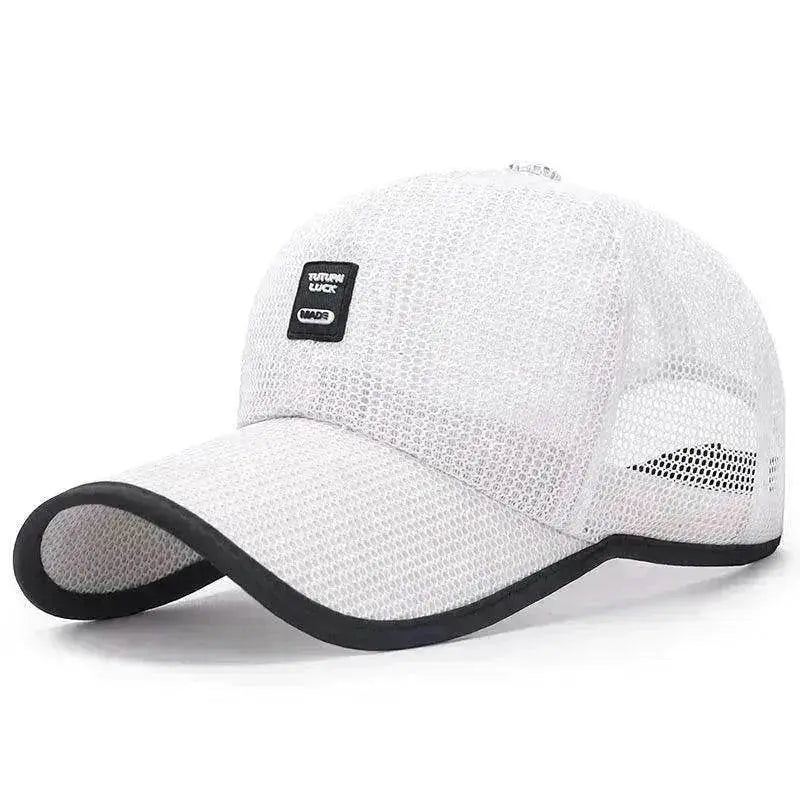 Unisex Sunshade Polyester Net Sunscreen Baseball Style Hat