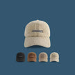 Unisex Unique Design Of Lamb Wool Alphabet Plush Hat