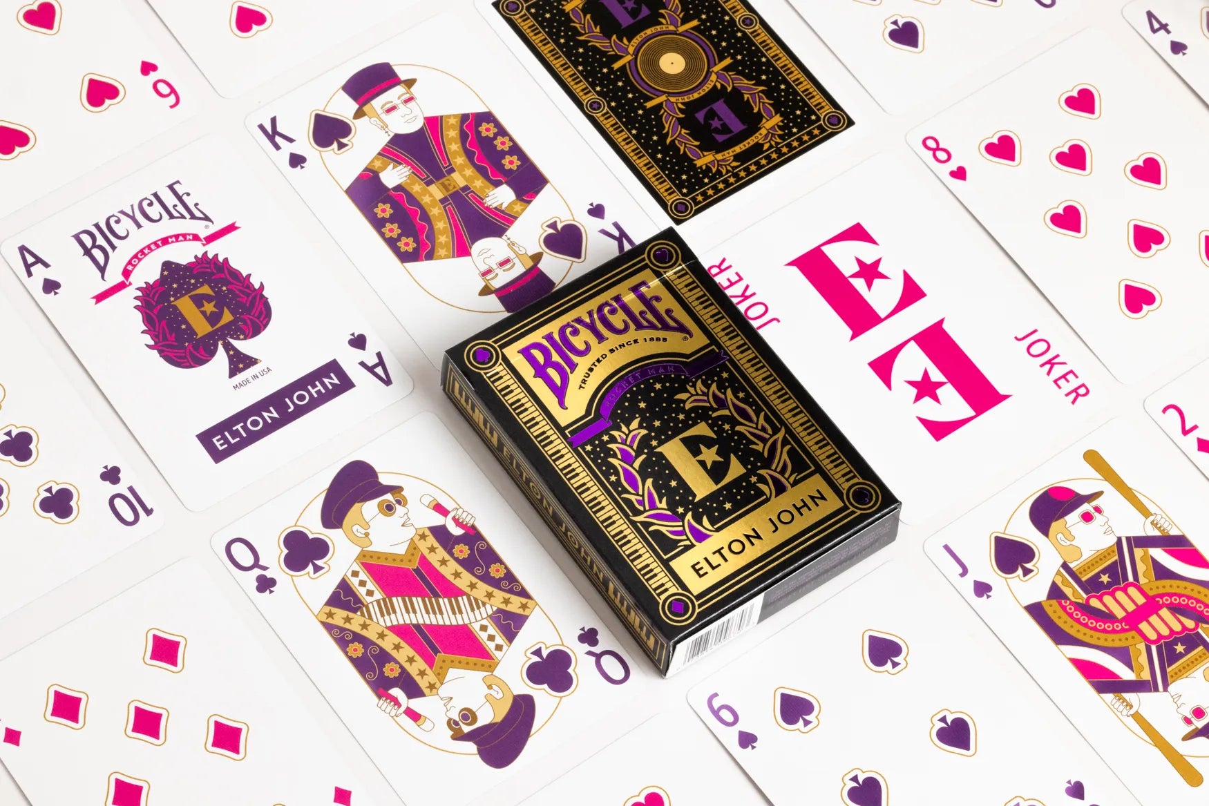 United States Playing Card - Bicycle - Elton John