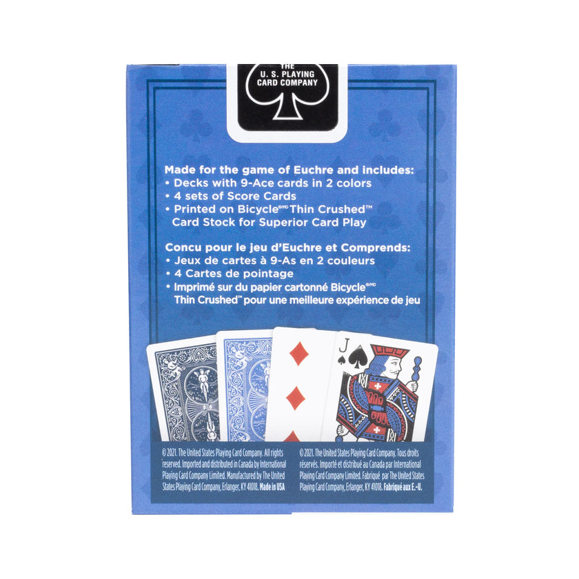 United States Playing Card - Bicycle - Euchre