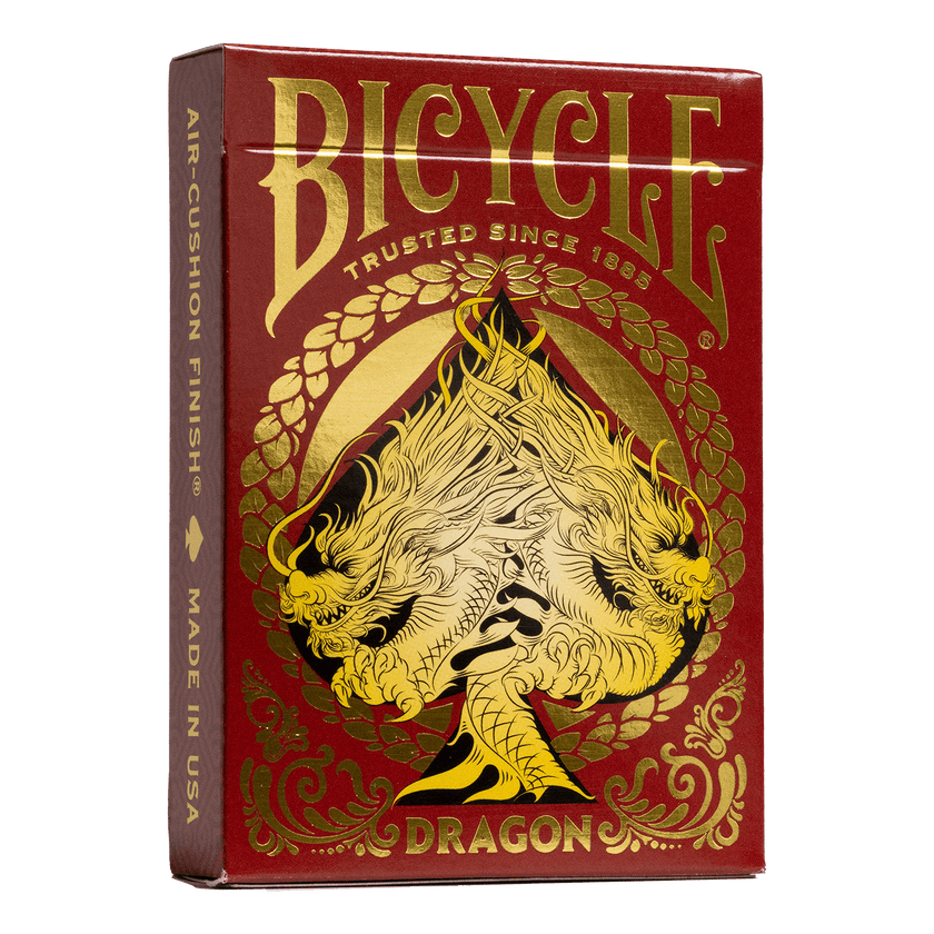 United States Playing Card - Bicycle - Red Dragon