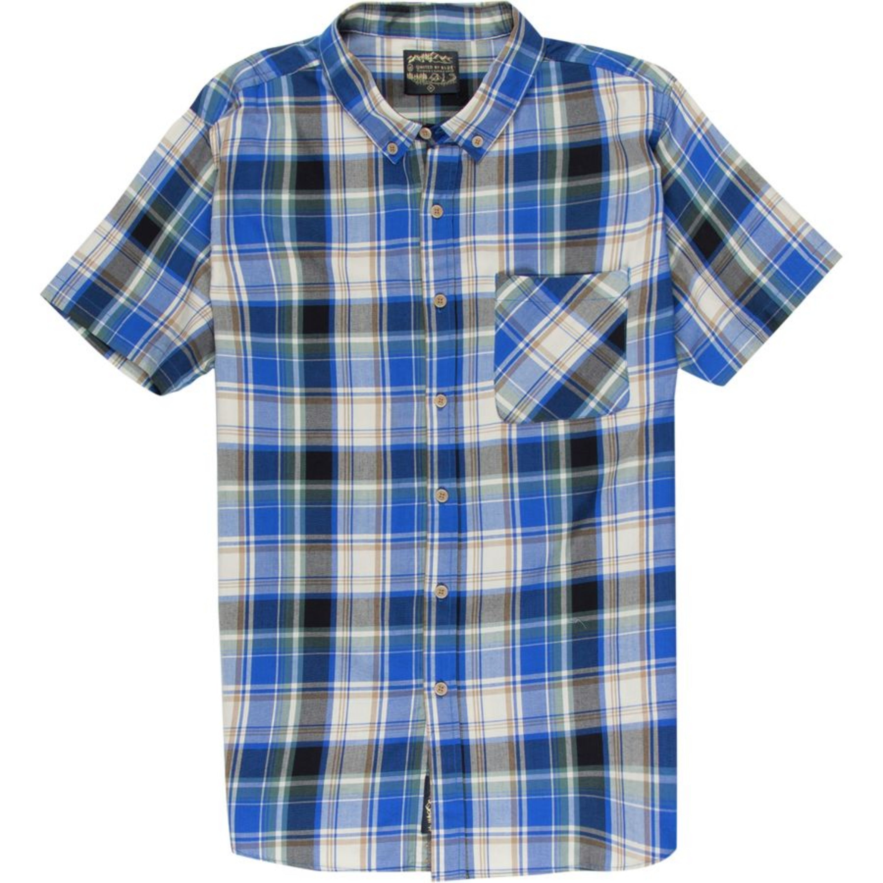 United By Blue Men's Springer Plaid Organic Cotton Shirts