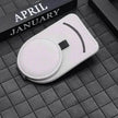 Car Sun Visor Glasses Holder Clip – Leather Eyeglasses & Card Holder for Car Visor