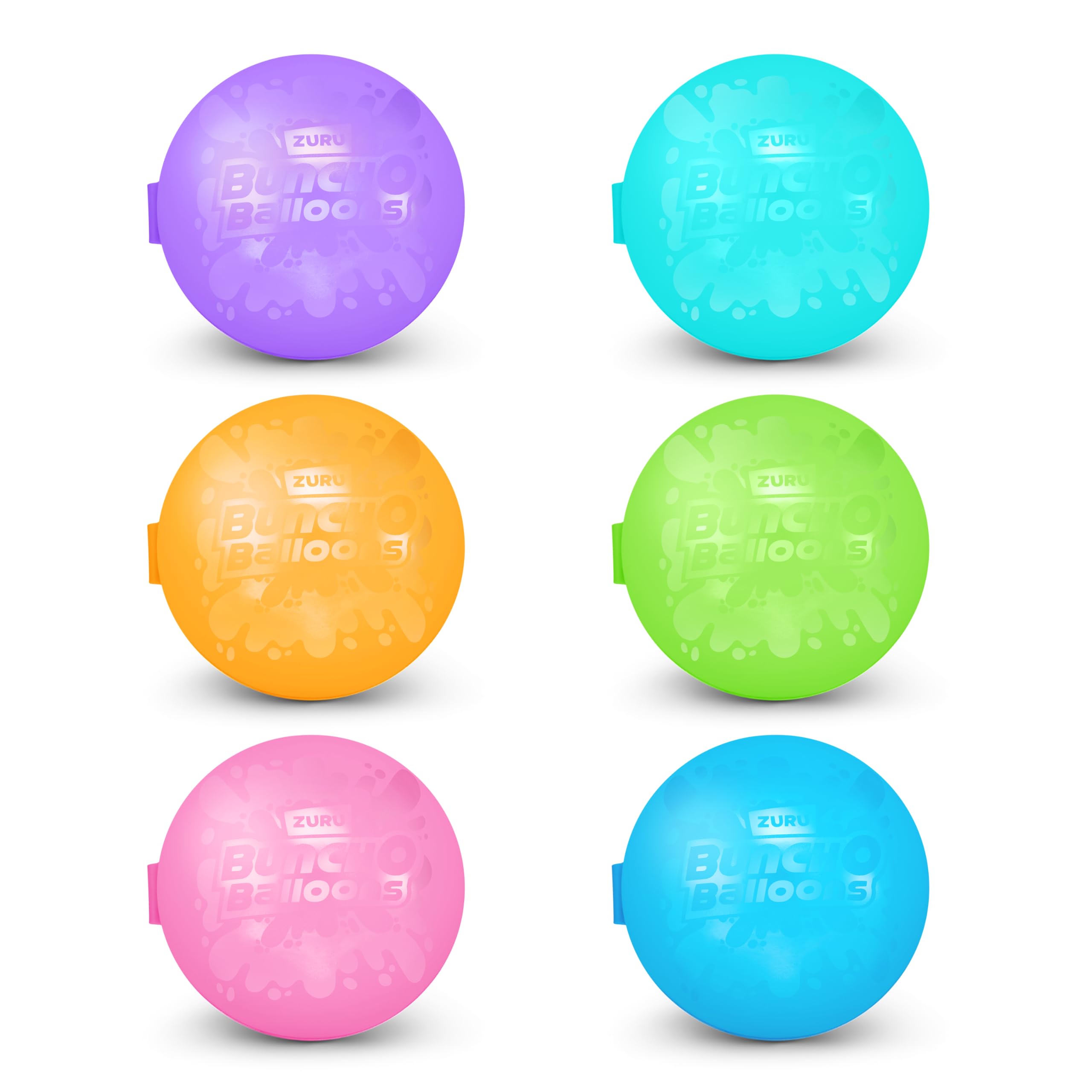 University Games - BUNCH O BALLOONS - REUSABLE WATER BALLOONS 6PK