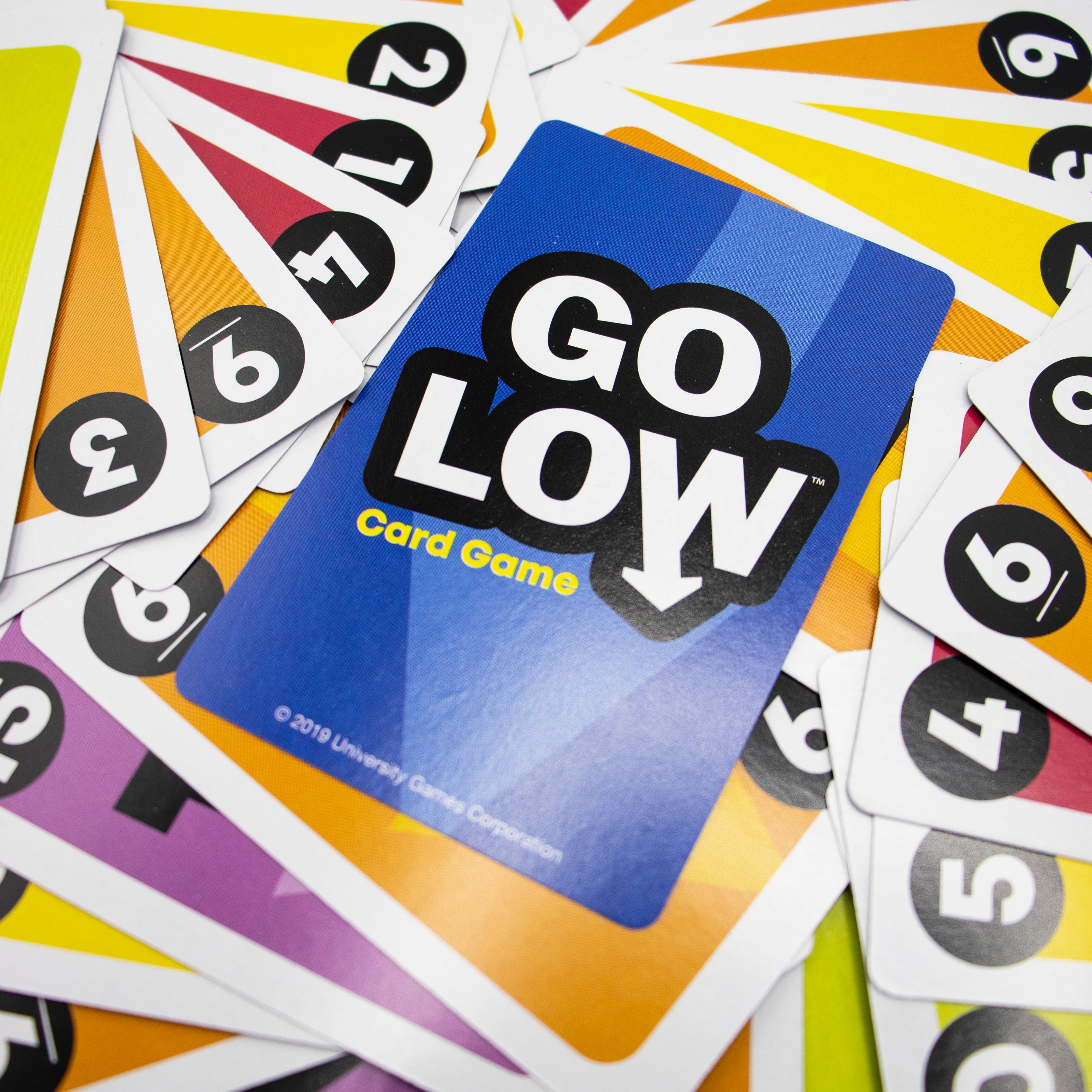 University Games - Go Low - (Peggable) Card Game